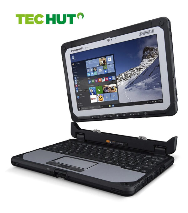 Panasonic Toughbook CF-20 i5 8GB 256GB SSD - Rugged Convertible Laptop/Tablet