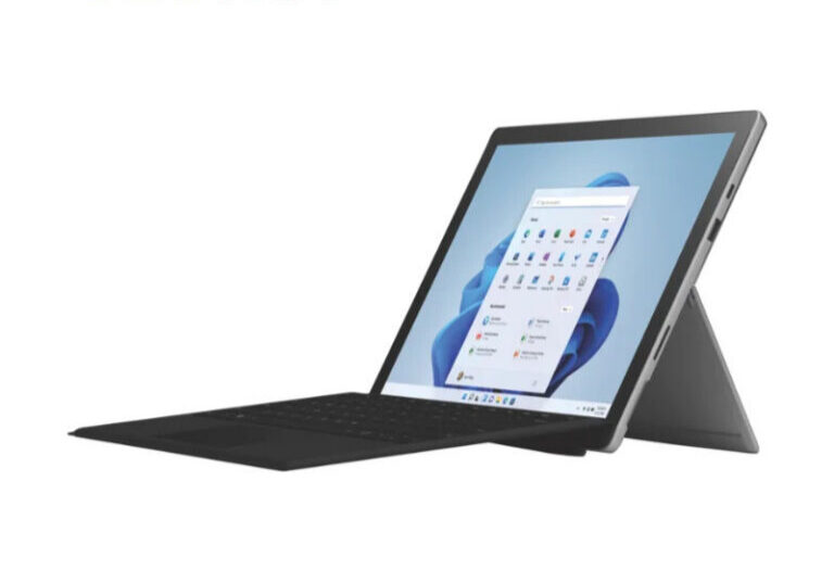 Refurbished Microsoft Surface Pro 7 – Intel i5, 8GB RAM, 256GB SSD, Windows 11